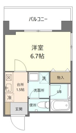 東伏見駅 徒歩12分 7階の物件間取画像